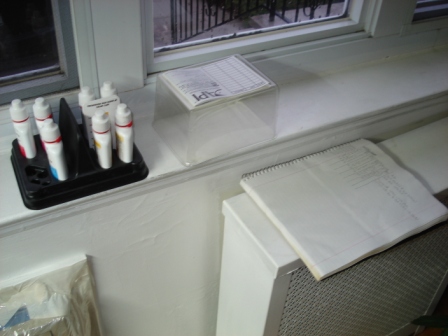 Test Kit and Notes.JPG