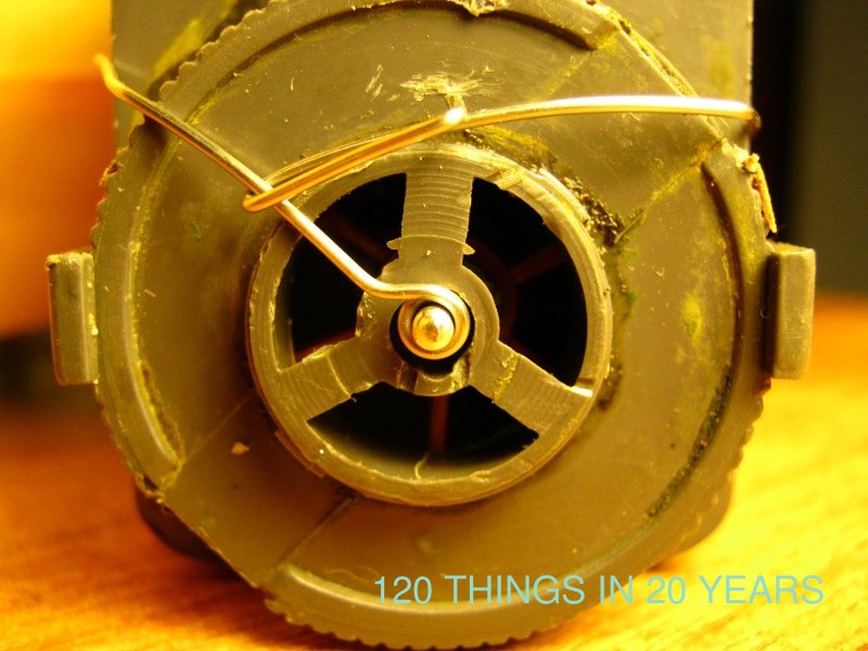 120 Things in 20 years - Aquaponics - pump bearing installed.jpg