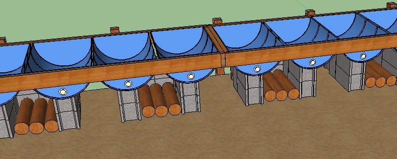 Growbeds with mushroom logs underneath.PNG