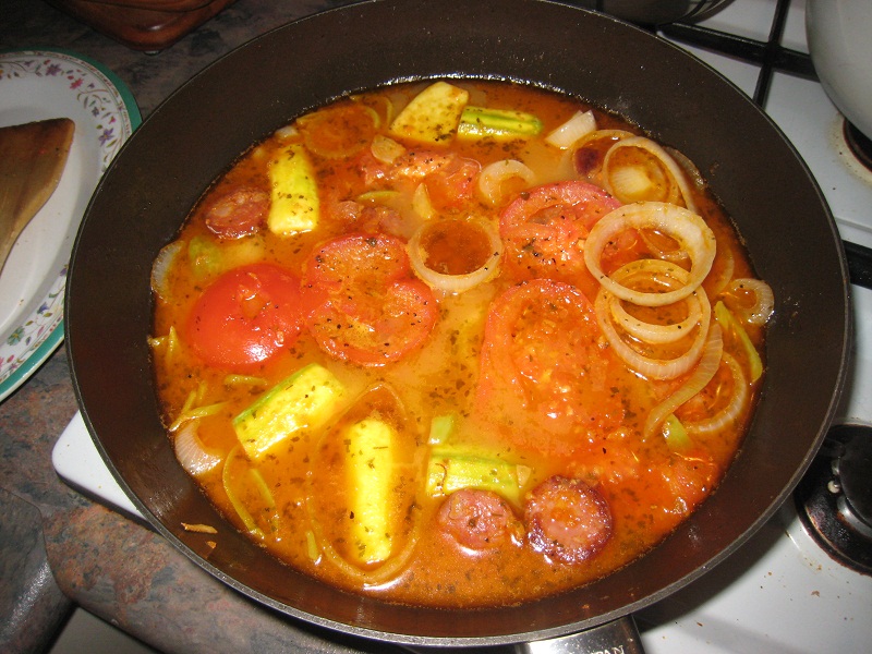Sauce nearly ready for fish.jpg