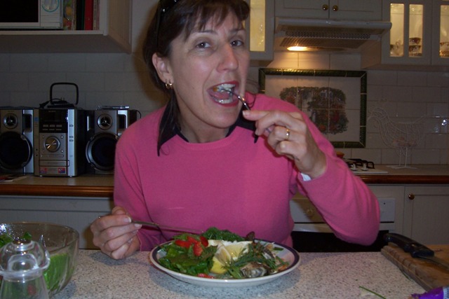 1st trout harvest 18.8.07.jpg