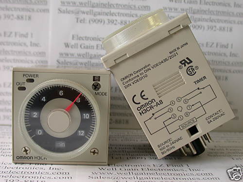 OMRONH3CRA8AC100240VTIMER1S120HrDPDT5A250VAC8PIN.jpg
