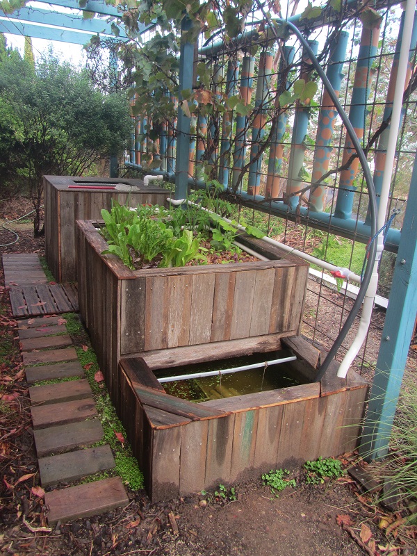 Broadwalk installed and towers filled 15 April 2015.jpg