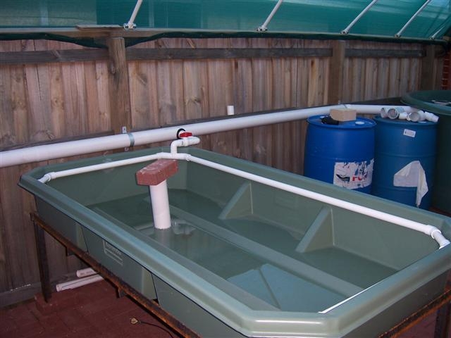 16. Grow Bed plumbing