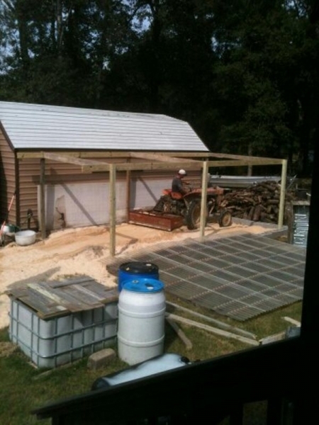 Moving Sand for the floor base